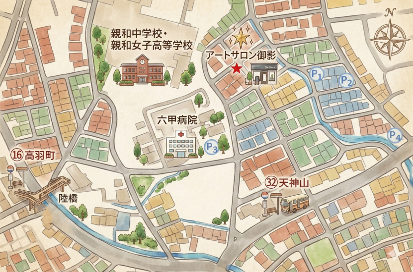 近隣詳細地図